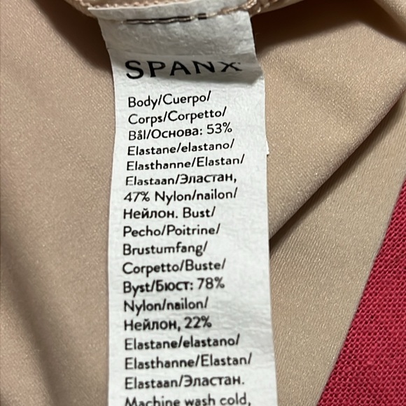 SPANX Nude Camisole Top. Unworn. 3X - Picture 6 of 6